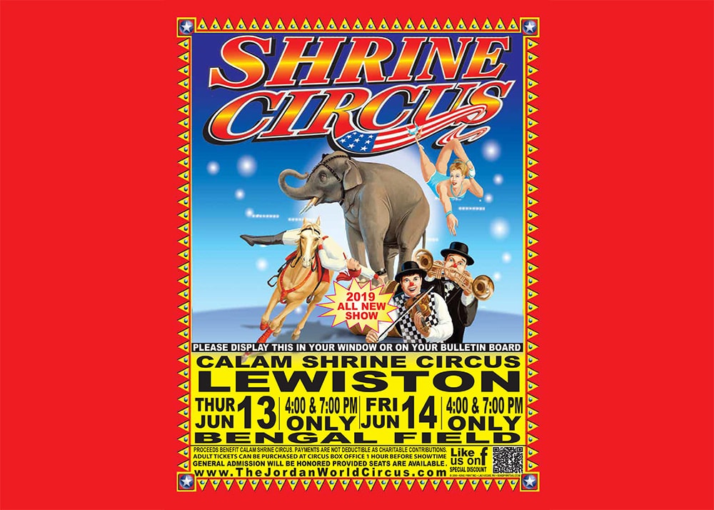 Calam Shriner's Circus Lewiston Calam Shriners